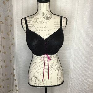 Frederick’s of Hollywood Black Lace Bra